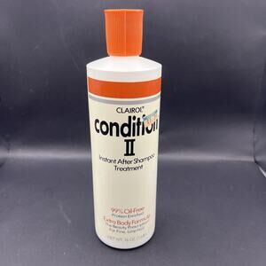 Vintage Rare 1978 Clairol Condition II After Shampoo Treatment 16oz NOS Prop